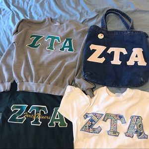 *CLOSET CLEAN OUT!* ZTA Shirts/ Bag Bundle